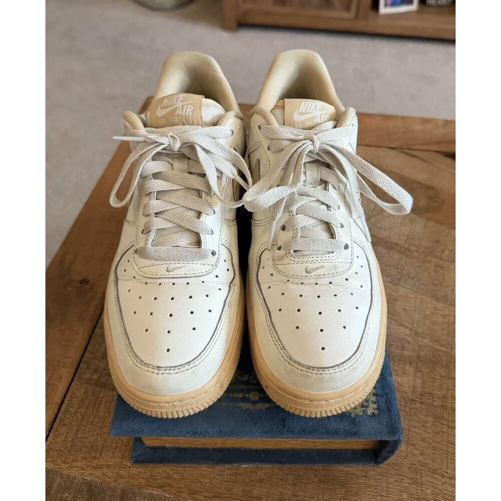 Nike Air Force 1 ’07 Sail Sesame FZ3597-133 Womens 7.5 Beige Cream
